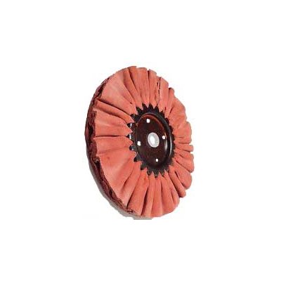 red buffing wheel