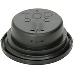 Closed back grommet 4" round