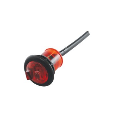 LED 3 / 4" Red lamp, 1-dio
