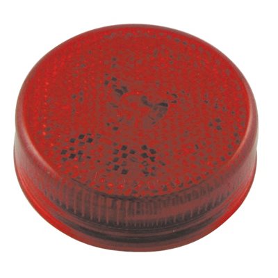 2.5" Reflective Rd marker lamp Red, 4-LED