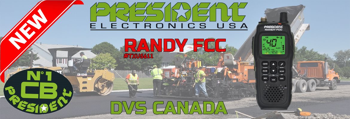 Nouveau radio President Randy - DVS Canada